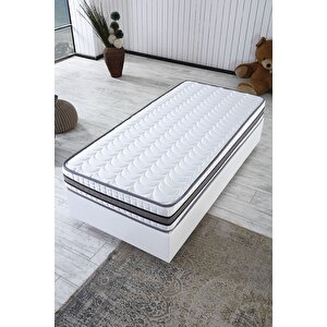 Nano Full Ortopedik Yaylı Yatak Ölçü Seçenekli, Çift Taraflı Kullanım (20 Cm) 80x180 cm
