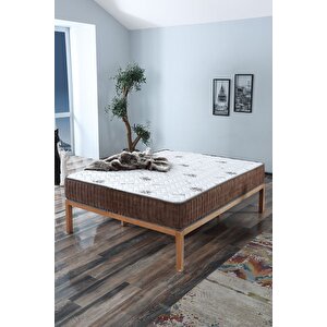 Double Side Full Ortopedik Yazlık - Kışlık Kullanımlı Yaylı Yatak (22 Cm) 140x200 cm