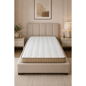 Lunaflex Bel Ve Sırt Destekli Ortopedik Yaysız Sünger Yatak, Ölçü Seçenekli (12 Cm Yükseklik) 100x200 cm
