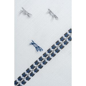 Lalin Masa Örtüsü Azzurro Lacivert 160x180