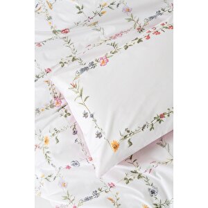 Çift Kişilik Nevresim Takımı Trellis Pembe