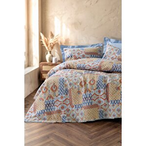 Ethnic Çift Kişilik Complete Set Artisan Mavi