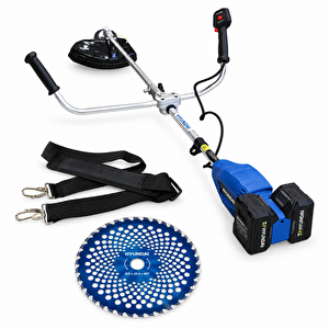 Hbc4038b Akülü Tırpan 40 V 1600 W – Çift Akülü 2×4 Ah, 43 Cm