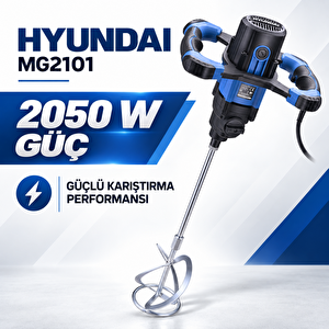 Mg2101 Elektrikli Boya Ve Harç Karıştırıcı 2050 W – 140 Mm