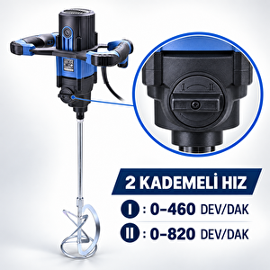 Mg2101 Elektrikli Boya Ve Harç Karıştırıcı 2050 W – 140 Mm