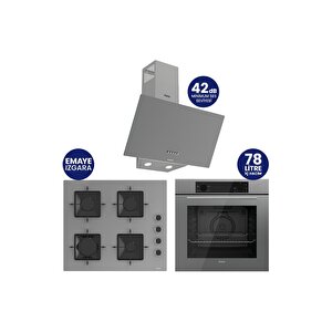 Silentart Classic Ankastre Set Qbl61cpr+ss208+d088-sa