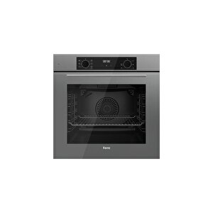 Gray Plus Serisi 3lü Cam Ankastre Set (qbl63cpr-ss208-d065sa)
