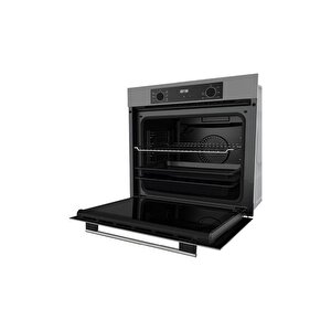 Gray Plus Serisi 3lü Cam Ankastre Set (qbl63cpr-ss208-d065sa)