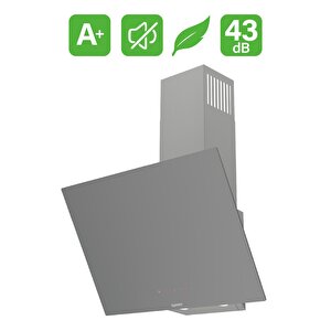 D079 Gri Ultra Sessiz Silentart  60 Cm Ankastre Davlumbaz