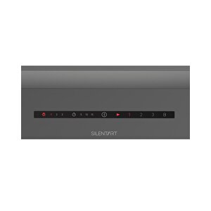D 082 Gri Ultra Sessiz Silentart  60 Cm Ankastre Davlumbaz