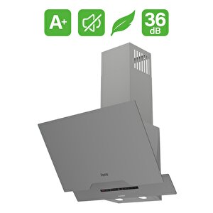 D065 Gri Ultra Sessiz Silentart  60 Cm Ankastre Davlumbaz