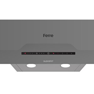 D065 Gri Ultra Sessiz Silentart  60 Cm Ankastre Davlumbaz