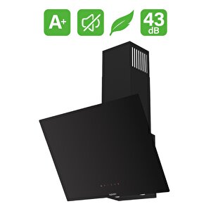 D077 Siyah Ultra Sessiz Silentart  60 Cm Ankastre Davlumbaz