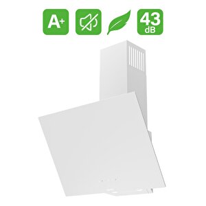 D078 Beyaz Ultra Sessiz Silentart  60 Cm Ankastre Davlumbaz