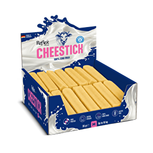 Plus Cheesestick 50'li %100 Sütlü Köpek Ödül Çubuğu M