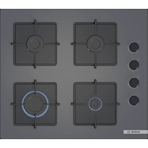 Gri 3 Lü Ankastre Set 497 ( Hua736eg0t - Pop6c9p31o - Dwk66pj70t ) - Buhar Destekli - Pişirme Matı Ile