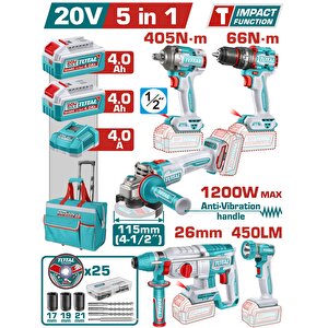 Avantaj 5 Li̇ Set - D.matkap, Taşlama, Kirici Deli̇ci̇, Somun Sökme, Işik Tckli20595e