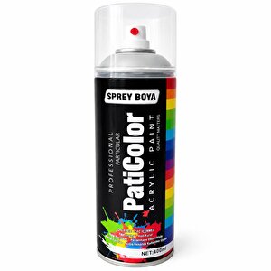 Paticolor Isıya Dayanıklı Sprey Boya 400 Ml Siyah