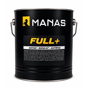 Manas Full+ Kendinden Astarlı Pas Önleyici Boya 15 Lt Ral 7040 Pencere Grisi