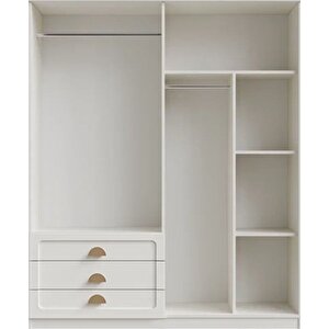 Atlanti̇k Mdf 4 Kapakli Dolap