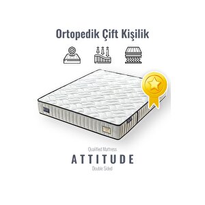 Çift Kişilik Omurga Destekli Attitude Ortopedik Yatak 100x200 cm