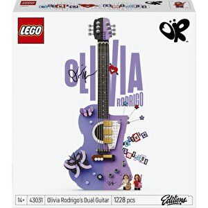 43031  Editions Olivia Rodrigo’nun Iki Renkli Gitarı