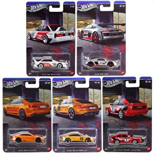 Hot Wheels Silver Series Audi 5'li Set Grt01-979q