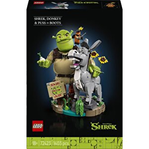 72423  Shrek: Şrek, Eşek Ve Çizmeli Kedi