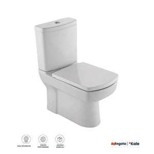 Basics Smart Duvara Sıfır Klozet + Kale Smart Kapak + Kale 3/6 Çift Kademeli İç Takım