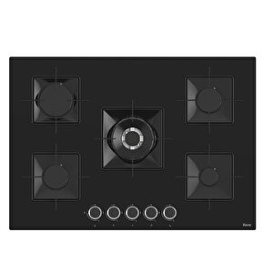 & Ferre Large Apiralla 3 Lü Ankastre Set ( Hbf011br0t - Ss035 - D086 ) 75 Cm Ocak