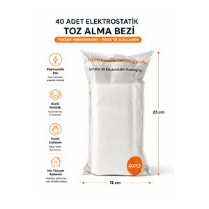Elektrostatik Toz Alma Bezi 120 Adet