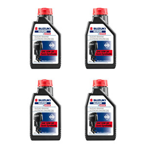 Suzuki Marine 4t 10w-30 1 Lt Tekne Motor Yağı 4 Adet