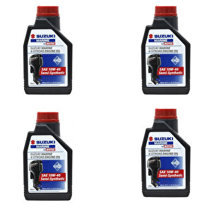 Suzuki Marine 4t 10w-40 - 1 Litre Motor Yağı 4 Adet