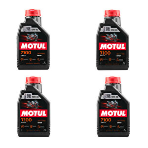 7100 10w40 4t Motosiklet Yağı 1 Lt 4 Adet