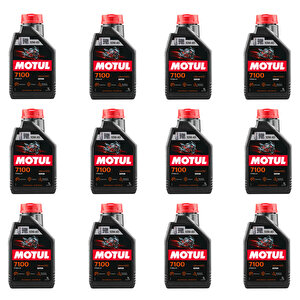 7100 10w40 4t Motosiklet Yağı 1 Lt 12 Adet