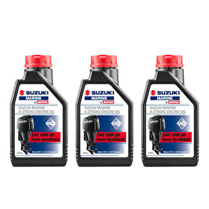 Suzuki Marine 4t 10w-30 1 Lt Tekne Motor Yağı 3 Adet