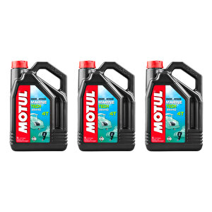 Marine Tech 4t 25w-40 5 Lt Tekne Motor Yaği 3 Adet