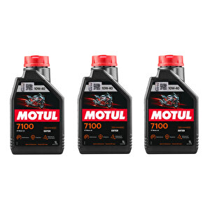 7100 10w40 4t Motosiklet Yağı 1 Lt 3 Adet