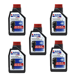 Suzuki Marine 4t 10w-40 - 1 Litre Motor Yağı 5 Adet
