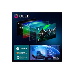 Ambilight Tv 55oled760 4k Uhd Oled 139cm 55" Smart Tv Dolby Vision Titanos