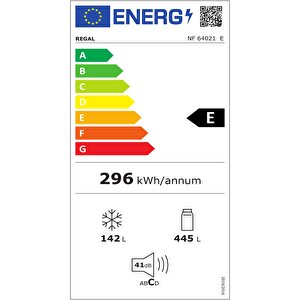 Nf 64021 E 586 Lt No-frost Buzdolabı