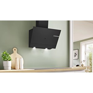 Dwk67pj60t Serie 6 Duvar Tipi Davlumbaz 60 Cm Siyah Cam