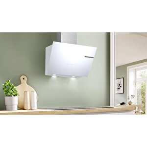 Dwk66pj20t Serie 4 Duvar Tipi Davlumbaz 60 Cm Beyaz Cam Yüzey