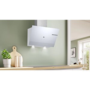 Dwk67pj20t Serie 6 Duvar Tipi Davlumbaz 60 Cm Beyaz Cam Yüzey