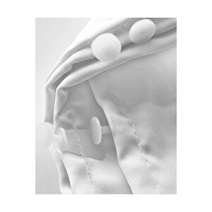 Saten Güneşlik Beyaz,beyaz Güneşlik 120x250 cm