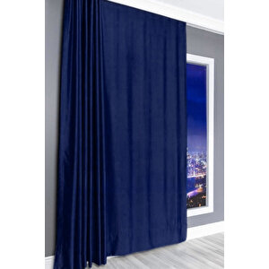 Güneşlik Blackout Işık Güneş Geçirmeyen Mavi Lacivert Ütü Istemez 1. Kalite Lüx Kalın Kumaş 400x275 cm