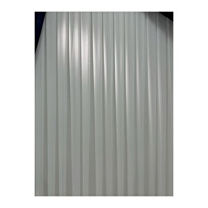 Tül Perde Kalın Bambu Kırışmaz Ütü Istemez 1/3 Sık Pileli Tül Perde Kırık Beyaz 400x245 cm