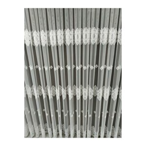 Tül Perdeyeni Sezon Salon Ve Oturma Odaları Için Tül Perde 1 X 3 Sık Pileli W3 250x260 cm
