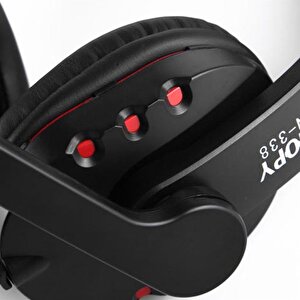Sn-338 Conqueror Siyah/kırmızı Gaming Oyuncu Mikrofonlu Kulaklık 9542