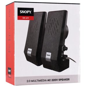 Snopy Sn-611 2.0 Ac 220v 1+1 Speaker